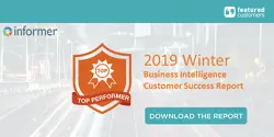 FeaturedCustomers 2019 Winter Business Intelligence Customer Success Report - download report logo